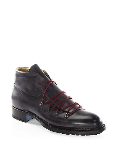 Shop Sutor Mantellassi Boris Master Leather Hiking Boots In Roccia