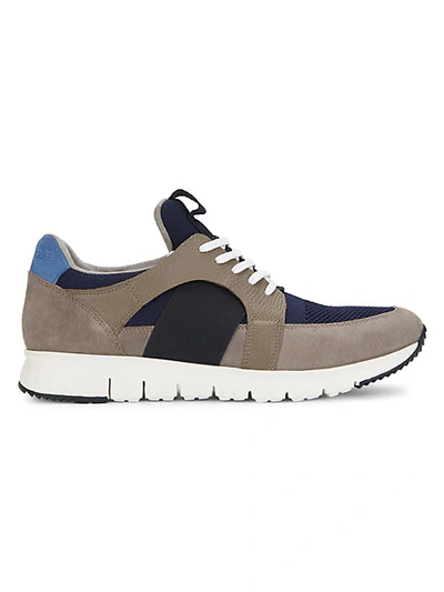 Shop Kenneth Cole Men's Bailey Jogger Sneakers In Navy