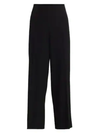 Shop The Row Ander Cropped Wool Pants In Black