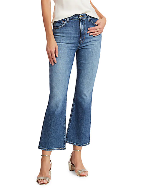 J Brand Julia High-rise Kick-flare Jeans In Blue | ModeSens