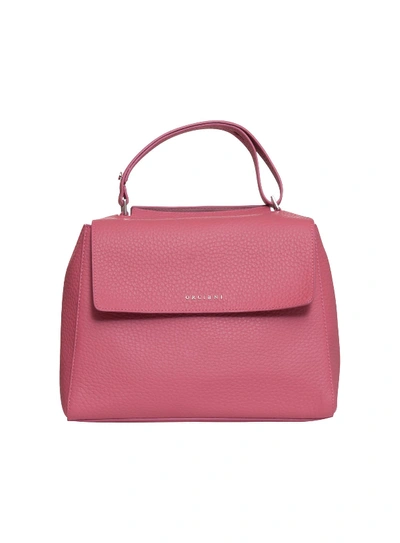 Shop Orciani Sveva Soft Shoulder Bag In Rosa