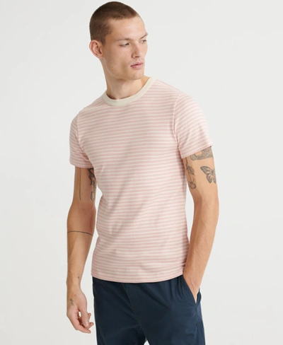 Shop Superdry Edit Pima T-shirt In Pink