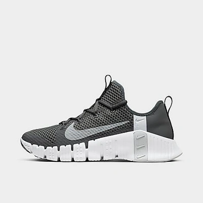 Shop Nike Free Metcon 3 Training Shoes In Dark Grey/volt/volt/atmosphere Grey