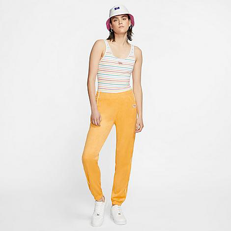 yellow nike pants