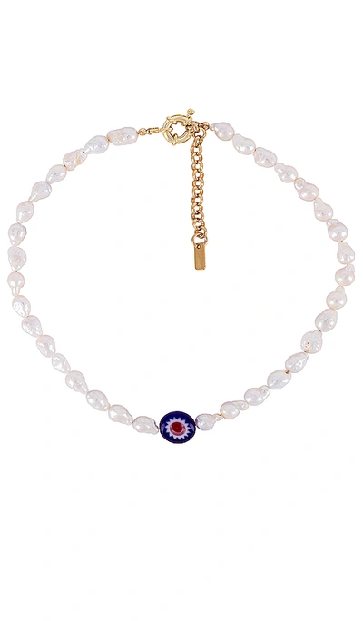 Shop Joolz By Martha Calvo Milos 목걸이 In Pearl