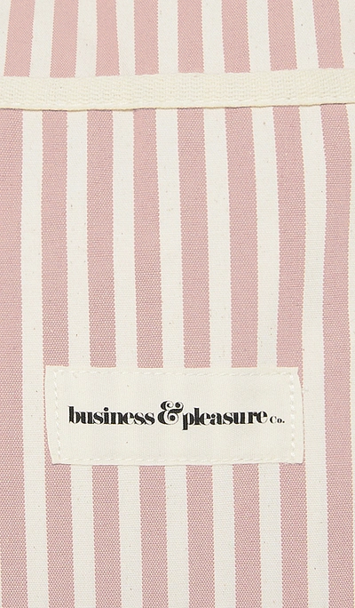 Business & Pleasure The Beach Bag In Laurens Pink Stripe