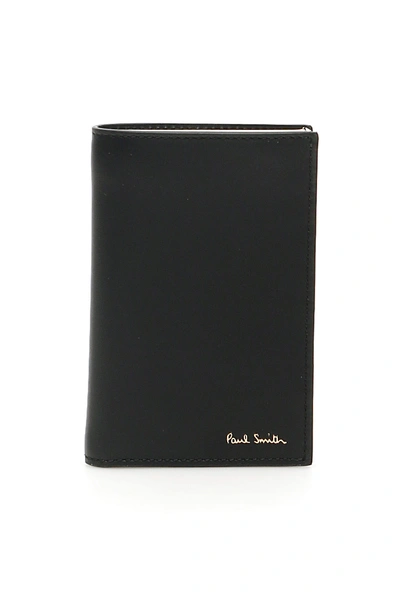 Shop Paul Smith Photo Print Bifold Cardholder In Black (black)