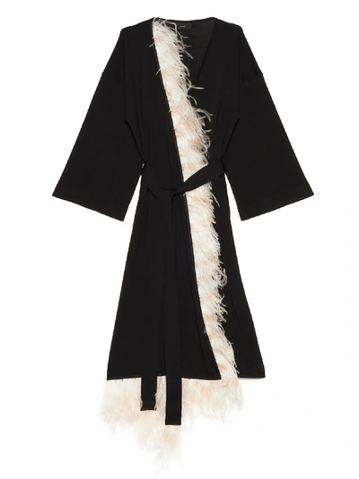 Shop Alanui Kimono In Black