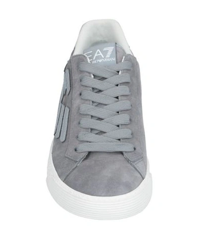 Shop Ea7 Sneakers In Grey