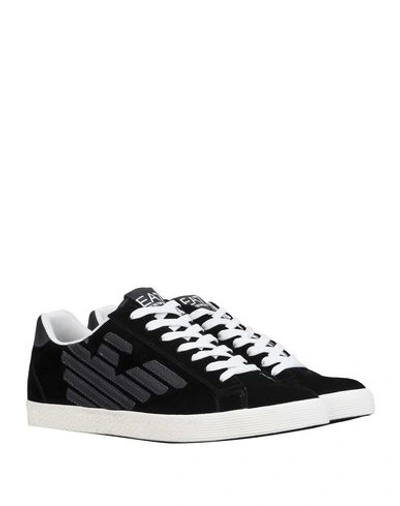 Shop Ea7 Sneakers In Black