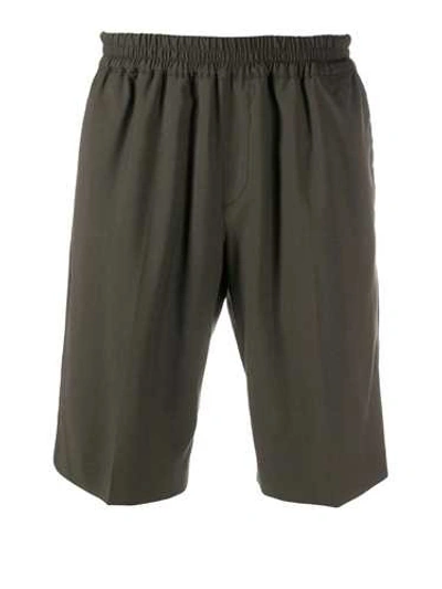 Shop Harmony Pavel' Khaki Chino Shorts In Grey