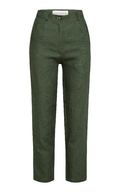 Shop All That Remains Isabel Pants In Green