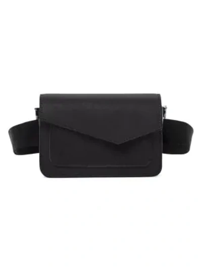 Shop Botkier Cobble Hill Colorblock Leather Belt Bag In Black