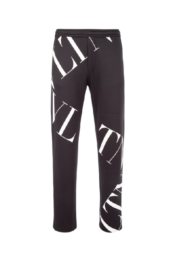 elastic waist track pants