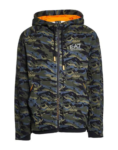 ea7 camo hoodie