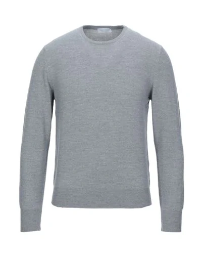 Shop Gran Sasso Man Sweater Light Grey Size 44 Virgin Wool