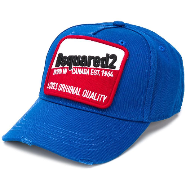 dsquared2 cap blue