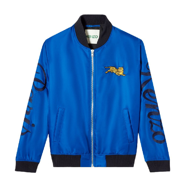 kenzo jumping tiger bomber jacket