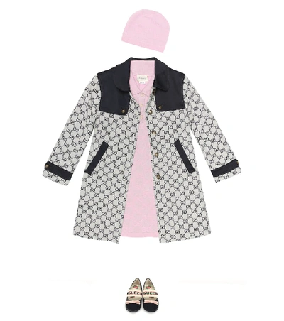 Shop Gucci Gg Wool-blend Beanie In Pink