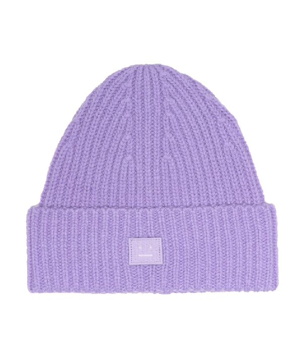 acne mini pansy beanie