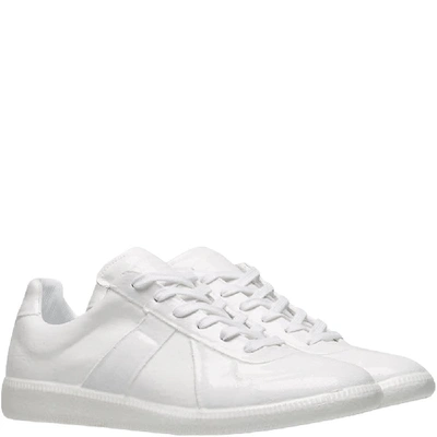 Shop Maison Margiela 22 Low Top Dip Sneakers In White