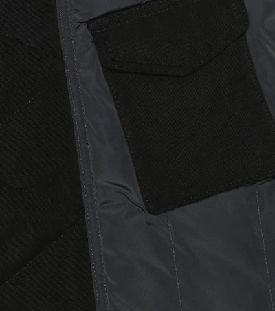 Shop Burberry Quilted Vest In Black