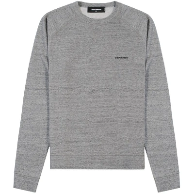 Shop Dsquared2 Classic Logo Sweatshirt Grey