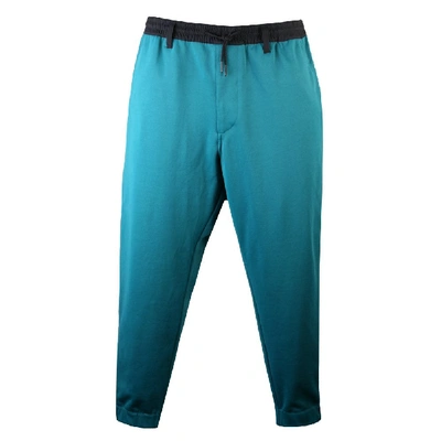 Shop Y-3 Y3 Classic Track Pants Green In Teal