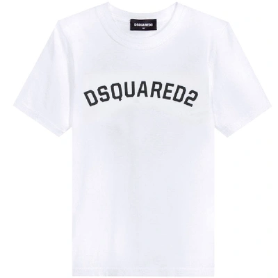 Shop Dsquared2 Kids T-shirt In White