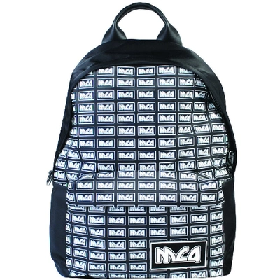 Shop Mcq By Alexander Mcqueen Multiple Logo Backpack In Black