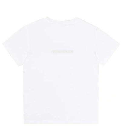 Shop Dolce & Gabbana Logo Cotton T-shirt In White