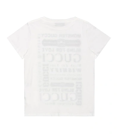 Shop Gucci Cotton T-shirt In White