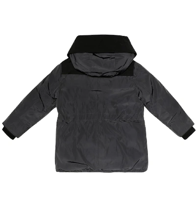 Shop Burberry Technical Jacket In Grey