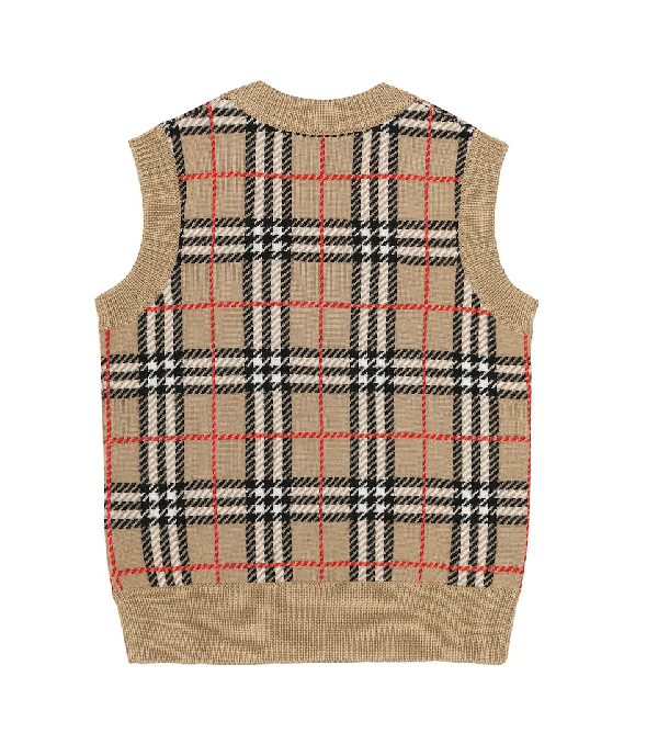 burberry kids vest