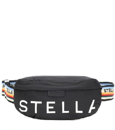 Shop Stella Mccartney Falabella Go Belt Bag In Black
