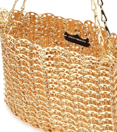 Shop Paco Rabanne Iconic 1969 Shoulder Bag In Gold
