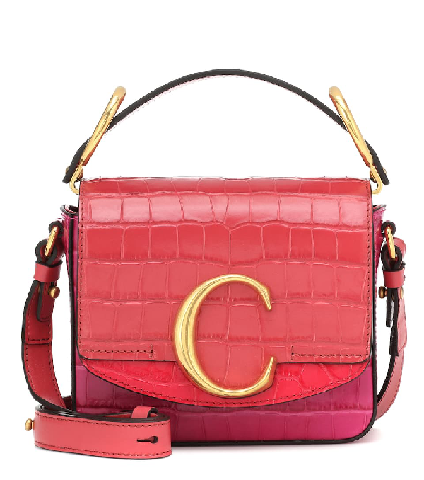 chloe c mini shoulder bag