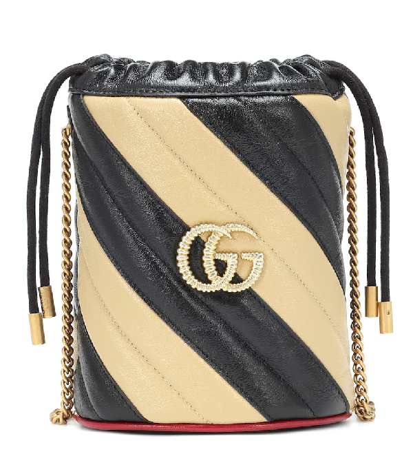 gucci bucket bag black