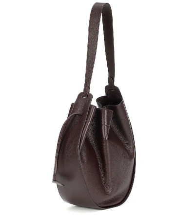 Shop The Row Drawstring Pouch Shoulder Bag In Brown