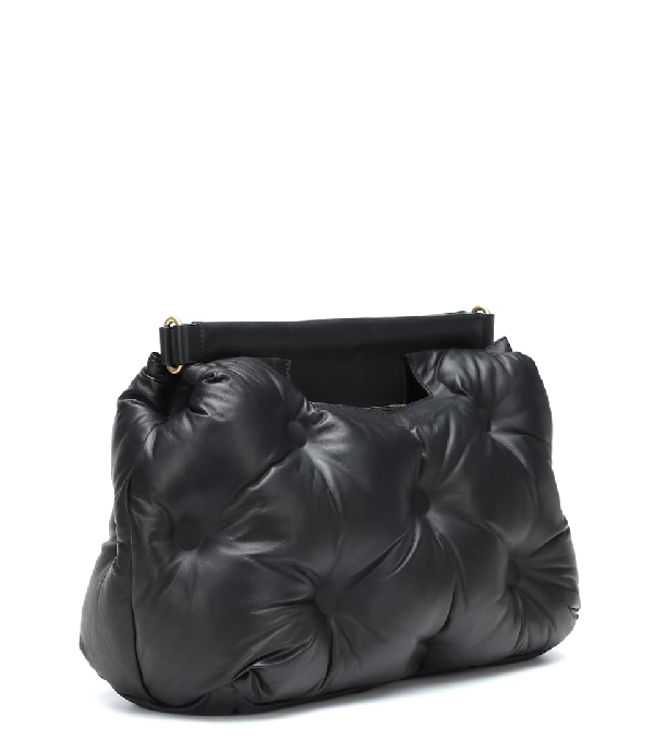 Maison Margiela Glam Slam Medium Quilted Leather Shoulder Bag In 900 ...