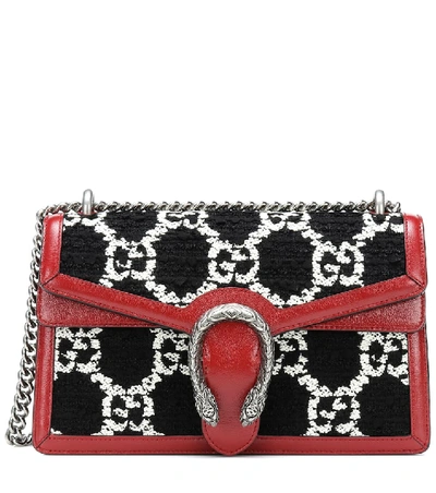 Shop Gucci Dionysus Gg Small Shoulder Bag In Red