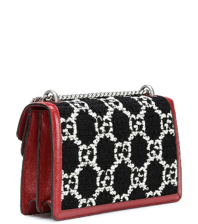 Shop Gucci Dionysus Gg Small Shoulder Bag In Red