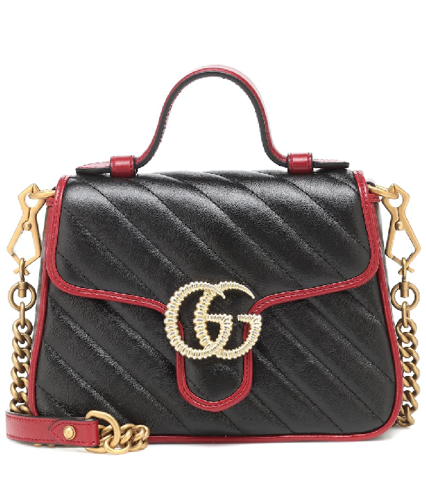 gucci marmont mini black