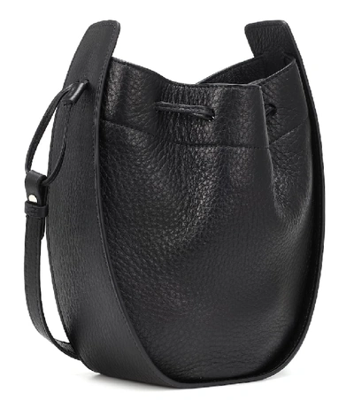 Shop The Row Drawstring Pouch Shoulder Bag In Black