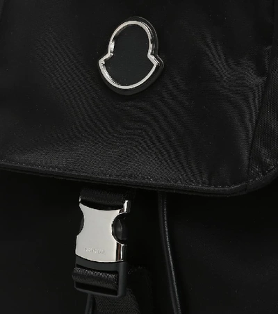 Shop Moncler Dauphine Technical Backpack In Black