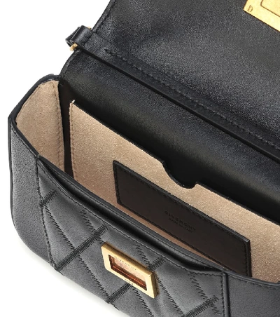 Shop Givenchy Pocket Mini Leather Shoulder Bag In Black