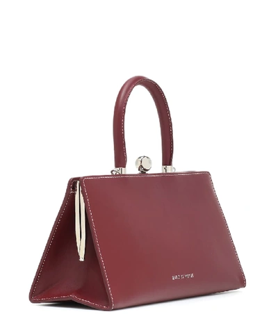 Shop Ratio Et Motus Sister Leather Shoulder Bag In Red