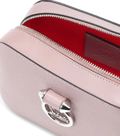 Shop Christian Louboutin Rubylou Mini Crossbody Bag In Pink