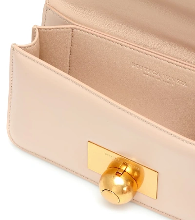 Shop Bottega Veneta Bv Classic Mini Leather Shoulder Bag In Pink