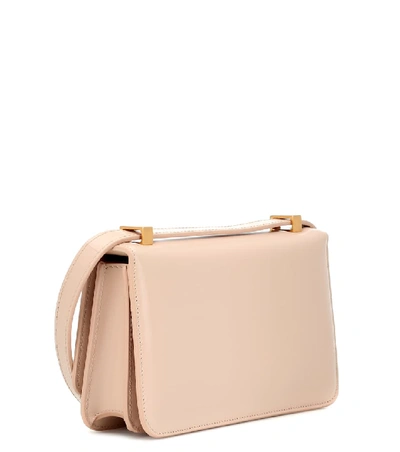 Shop Bottega Veneta Bv Classic Mini Leather Shoulder Bag In Pink